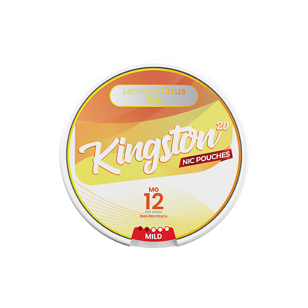 12mg Kingston Nicotine Pouches - 20 Pouches