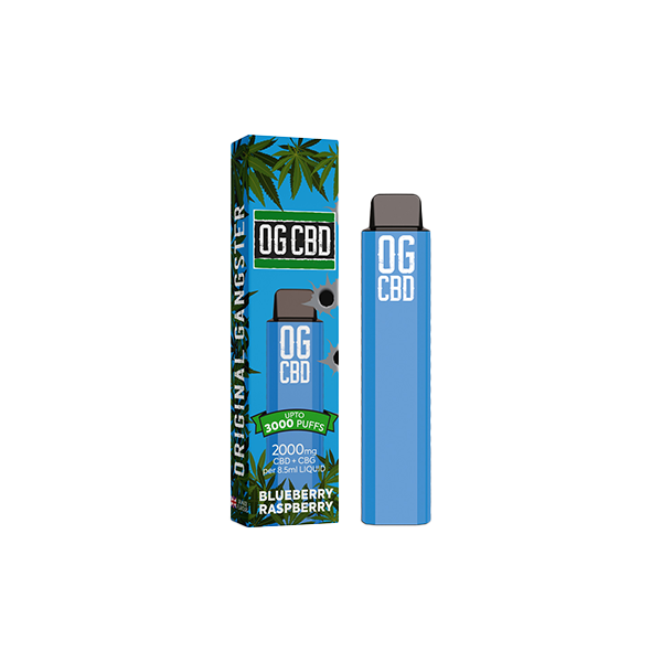 Darwin CBD OG CBD 2000mg Disposable Vape 3000 Puffs