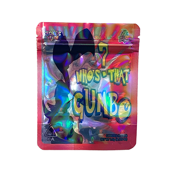 Mylar Gumbo Printed Zip Bag 3.5g Large